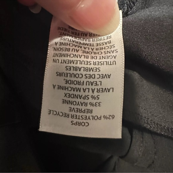 Open Edit Black Dress Pants Women’s XL Wide Leg Palazzo High Waist NWT - Picture 8 of 13